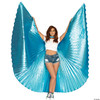 360 Degree Pleated Metallic Wings Costume - One Size Fits Most
