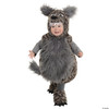 Underwraps Kids Toddler's Wolf Belly Babies Costume, Grey, Extra Small (6-12M)