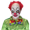 Ghoulish Productions Pickles the Clown Red Mask, Clown Mask With Red Hair and