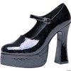 Ellie Shoes Women's 557 Eden Maryjane Platform Pump, Black, 7 M US