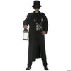 Underwraps Men's Gothic Creepy Pallbearer Costume-Early Mourning, Black, One