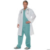 Underwraps Men's Doctor Scrub and Lab Coat Costume Set-On Call, Multi, One Size