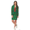 Women's Green Christmas Tree Suit