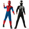 Boy's 2 in 1 Reversible Muscle Chest Spider-Man Costume