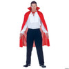 Underwraps Men's 38 Inch Sheer Cape, Red, One Size Costume - One Size Fits Most
