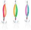 New Clam Leech Flutter 1/16Oz Size 12 Glow Spoon Kit