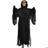4-Foot Skull Reaper Gray Light-Up