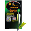 Lumenok Crossbow Nocks Green Moon Gold Tip 3 pk.