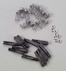 New Dubro 4-40 Spring Steel Kwik-Links For .093 Wire 12/Pkg