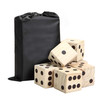 Bluewave High Roller Yard Dice Set with Black Nylon Storage Bag
