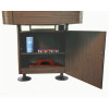 Bluewave Challenger 14-Ft Shuffleboard – Walnut Finish