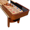 Bluewave Merlot 12-Ft Shuffleboard Table- Walnut Finish
