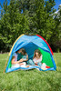 Pacific Play Tents Primary Play Tent 48" x 48" x 40" Green/Blue Indoor/Outdoor