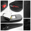 Actionheat Aa Battery Comfortable Weather Proof Heated Black Slippers