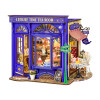 HRP Robotime Leisure Time Tea Room Diy Miniature House