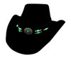 NEW Bullhide Hats 0504Bl Jewel Of The West Medium Black Cowboy Hat