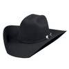 Bullhide Rodeo Round Up Felt Kingman 4X Cowboy Black Hat In Size 6 3/4