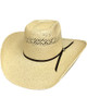 NEW BULLHIDE SUPER DUTY 50X 6 7/8 Small Straw Cowboy PBR Hat - (JUTE) Color