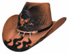 NEW Bullhide Hats 2533 Run A Muck Collection Dangerous Medium Pecan Cowboy Hat