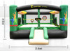 Island Hopper Sports n' Hops Bounce House 12'x12' Indoor Outdoor With Blower
