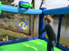 ISLAND HOPPER Shady Play Game Room Indoor/Outdoor Bounce House With 680W Blower