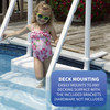 Bluewave Easy Pool Step For Use With 48-In To 54-In Deep Above Ground Pools
