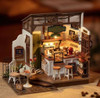 HRP Robotime Rolife No.17 Cafe Miniature House Kit