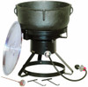 NEW King Kooker 1740 17.5" Outdoor Cooker w/ Cast Iron Jambalaya Pot, 10-Gallon