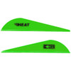 Bohning Heat Vanes Neon Green 36 pk.