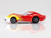 HRP Afx Racing Corvette 1970 Red/Yellow Wildfire Ho Scale Slot Car