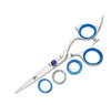 Sharkfin Shears Professional Plus Right Handed Non-Swivel STAINLESS 5.5" Scissors