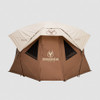Gazelle Tents Backcountry T5 All-Season Hub Tent, Walnut Brown