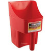 Miller Manufacturing 3 Qt Enclosed Feed Scoop Red 150408