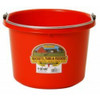 Miller Manufacturing Black Poly 8 Quart Round Pail P8 Black