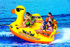 New Wow Mega Ducky 5 Person Inflatable Towable Deck Tube For Boating