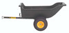 New Clam Polar Trailer Hd 1200 Heavy Duty Utility And Hauling Cart, Black
