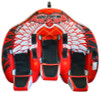 Rave Sports 02379 Warrior 3 Water Boat Towable Tube Ski Sled with Warranty