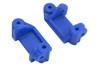 New Rpm R/C Products Blue Front Caster Blocks Slash 2Wd, Nitro Slash, E-Rust