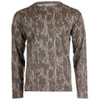 Habit Bear Cave Camo Tee Long Sleeve Mossy Oak New Bottomland XL
