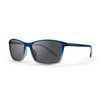 Epoch 11 Sport Cycle Blue Fade Frame with Polarized Smoke Lens Sunglasses