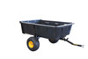 New Clam Polar Trailer 10535 Max Single Axle Trailer, Black