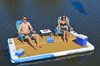 Island Hopper Inflatable 10' X 6' Yacht Extended Swim Platform Dock
