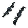 HRP Racers Edge Black Aluminum Axle Housing Set Front And Rear For Cen Ford