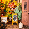 HRP Robotime Floral Corner Book Nook - Stories In Books