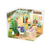 HRP Robotime Blooming Tea Garden Diy Plastic Miniature House