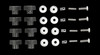 SKB 3I-OVRLDHW iSeries Overland Mounting Cases Hardware Kit