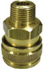 AR Blue Clean 5304 3/8"M Ball Quick Coupling Brass