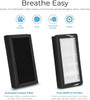 EyeVac Air 2-in-1 Touchless Vacuum and HEPA Air Purifier in Black with Black Canister