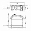 HRP Savox Coreless Digital Servo 0.16Sec / 500Oz @6V