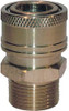 AR Blue Clean Brass Fitting: M22 x 3/8 M Ball Quick Coupling